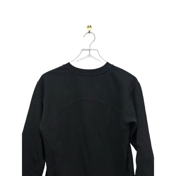 Lululemon Men's City Sweat Crew Black Size M Solid Pullover - Picture 7 of 10